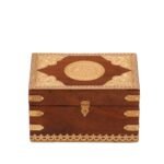 Wood Is Good Hand Brass-Filled Box - Image 5