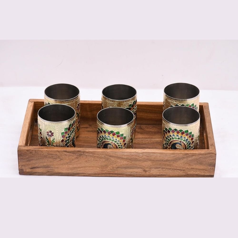 151.jpg Wooden Tray - Image 3