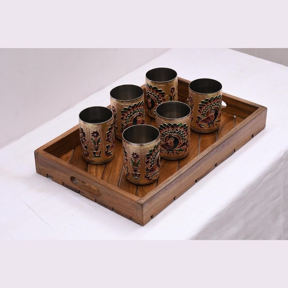 169.jpg Solid Wood Tray - Image 2