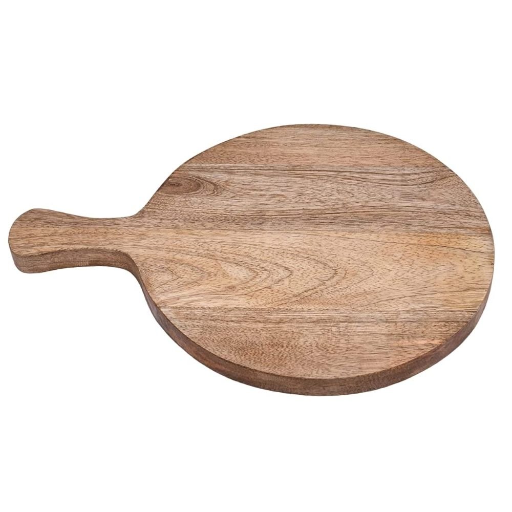 190.jpg Wooden Pizza Tray Handle Western Food Plate for Kitchen Restaurant Hotel - Image 2
