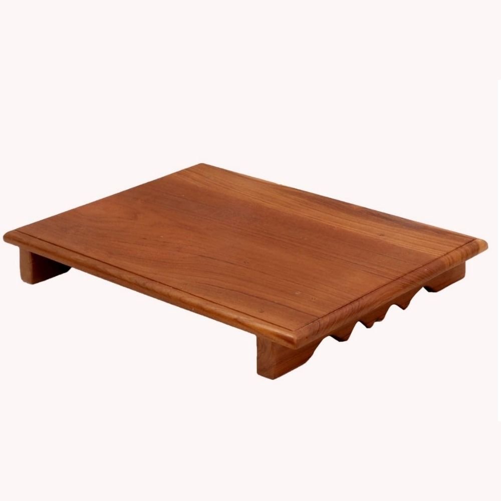197.jpg wooden pooja Chowki Stool - Image 2