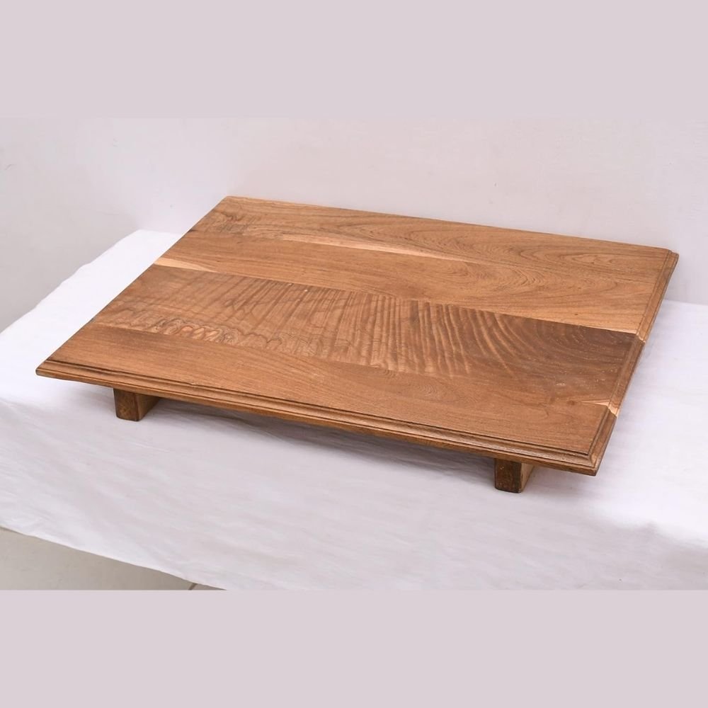 200.jpg wooden pooja Chowki Stool - Image 3