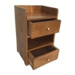 Wooden Organizer 2 Drawer and 2 Slot Desk, Office, Pen pecil Stationary Desktop Pen Organiser - Image 3