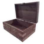 Vintage Charm Wooden Jewelry Box - Image 3