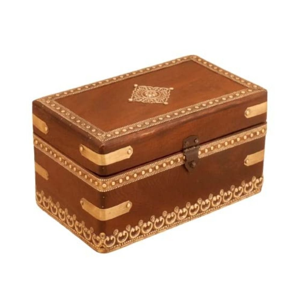 223.jpg Handmade Decorative Jewellery Box - Image 1