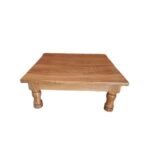 Wooden Bajot Small Stool