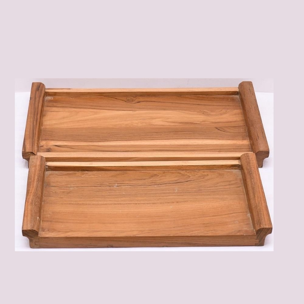 237.jpg Wooden Set of 2 Trays - Image 2