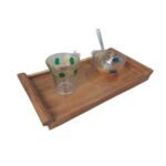 Wooden Set of 2 Trays - Image 4