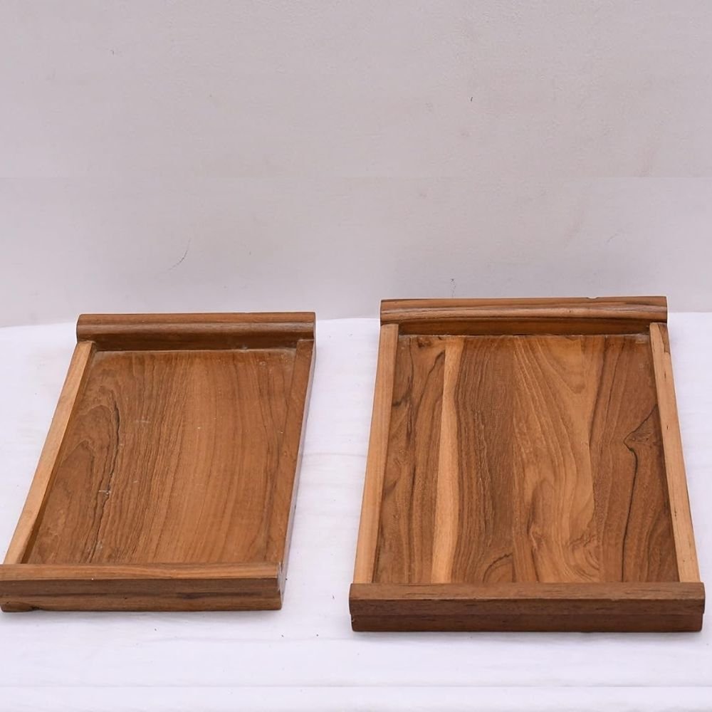 241.jpg Wooden Set of 2 Trays - Image 5