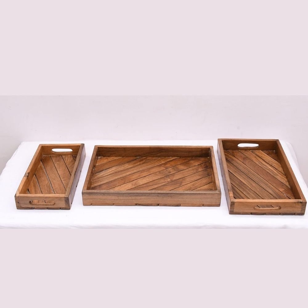 244.jpg Solid Wood Set of 3 Trays - Image 3