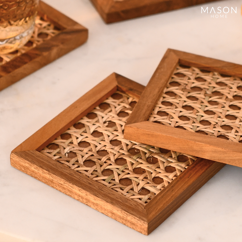 3_38306f26-7f90-40d6-89a6-c145542f735b_1024x1024.png Wood Tray Multi-Functional Serving Tray, Wooden Tray, for Candy Fruit Tea Food(14 * 12 * 2cm) - Image 3