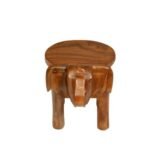 Wooden Elephant Stool, Puja Stool and Planter Stand