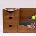 Solid Wood Table Organizer - Image 4