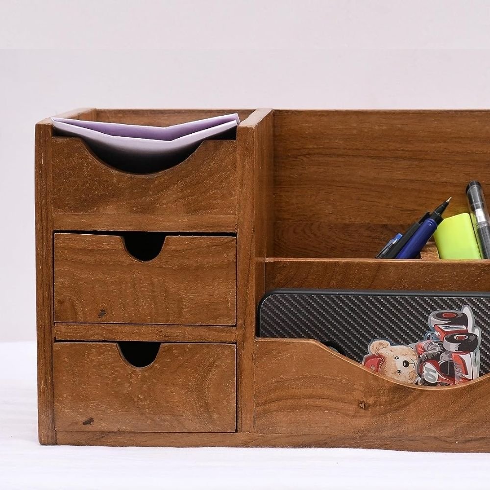 54.jpg Solid Wood Table Organizer - Image 4