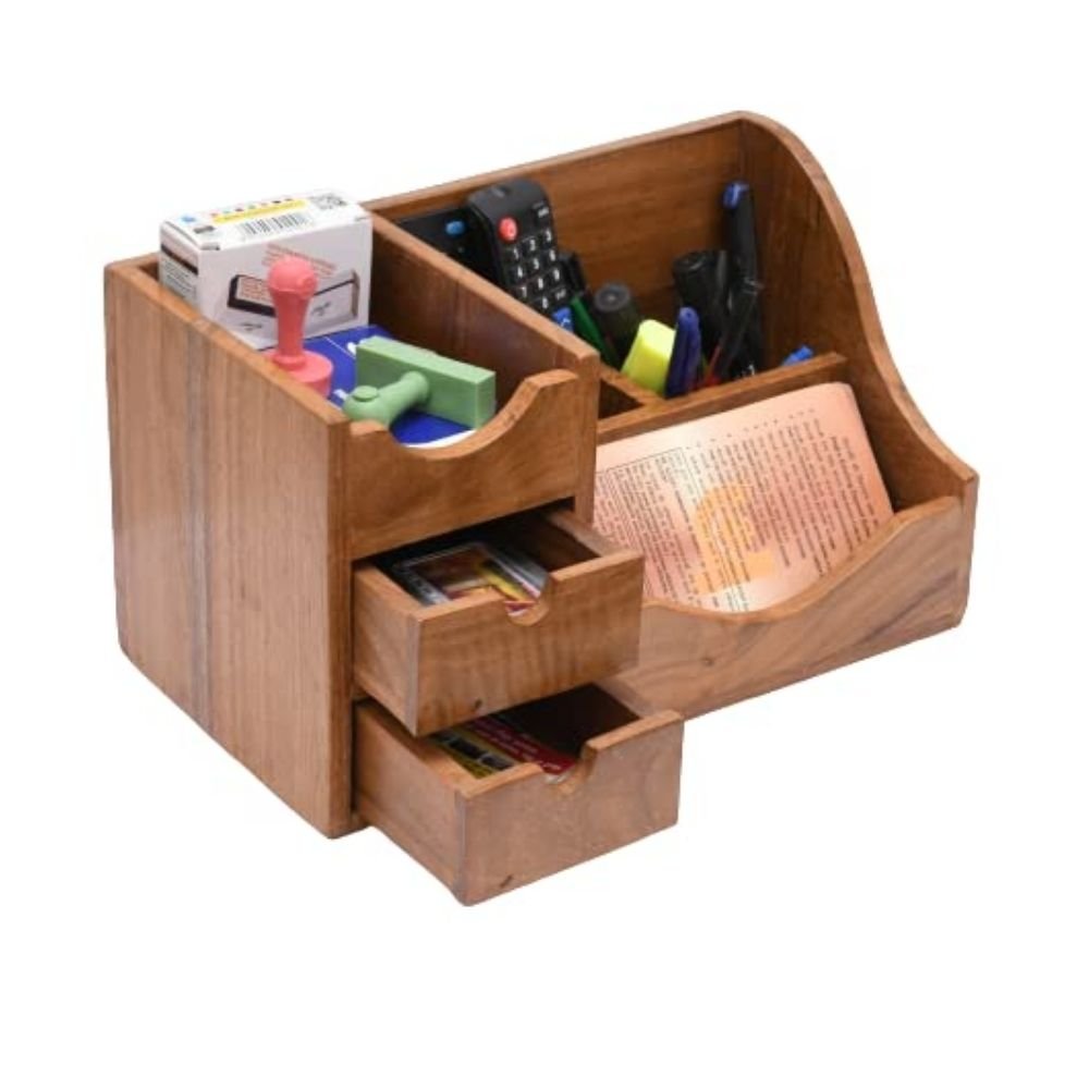 55.jpg Solid Wood Table Organizer - Image 1