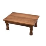 Wooden Spritual Pooja Chowki Stool