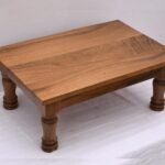 Wooden Spritual Pooja Chowki Stool - Image 3