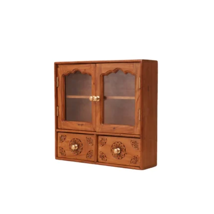 Ethnic Wooden Wall Cabinet
