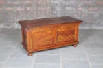 Classic Indian Style Huge Storage Handmade Polished Wooden Shanduka for Home - Image 3